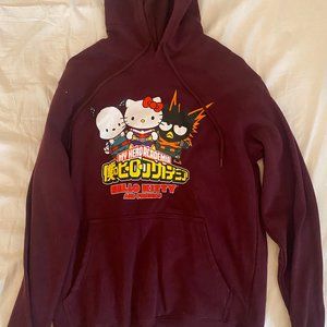 My Hero Academia and Sanrio Collab Hoodie